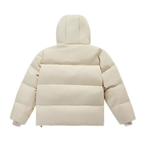 DINGDONG'S CLOSET Kid Boys Girls Winter Hooded Zipper Down Parka Puffer Jacket2