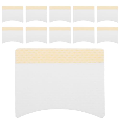 CLISPEED 40 Toallitas de Algodón para Extensiones de Pestañas, Almohadillas Quitaesmalte sin Pelusa Empaque Portátil, Ideales para Cuidado Ocular en Viajes