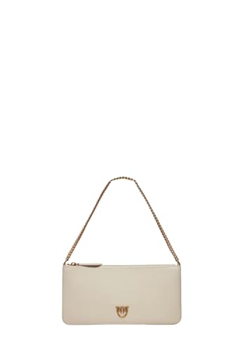 Pinko Women's Horizontal Flat Calf Silk Bag