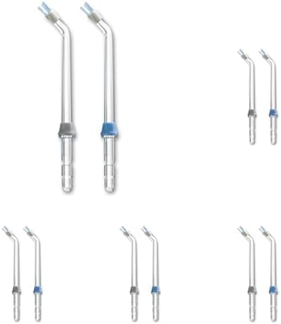 Image of Waterpik Genuine Plaque Seeker Replacement Tips,Water Flosser Tip Replacement,PS-100E,(Assorted Colors),2 Count (Pack of 5)