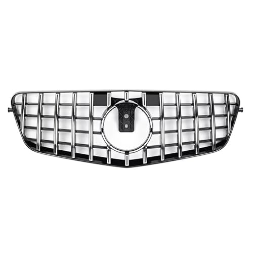 Grille en maille supérieure Benz E200 E300 couvercle d'évent capot argent