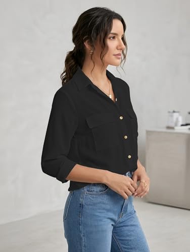 Image of GRECIILOOKS Shirt for Women Stylish | Long Shirt for Women | Oversized Shirt for Women | Women Shirt | Tops for Woman