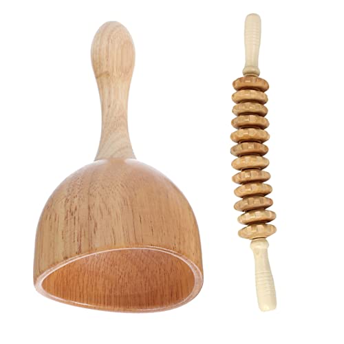 Mipcase 3 Conjuntos De Massageador Raspador De Cabeça Massageador Copo Ferramenta De Massagem De Rel