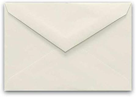 Cougar Natural 4-BAR (3-5/8-x-5-1/8) Envelopes 250-pk - 104 GSM (28/70lb Text) PaperPapers 3X5 RSVP, Response and DIY Greeting Envelopes