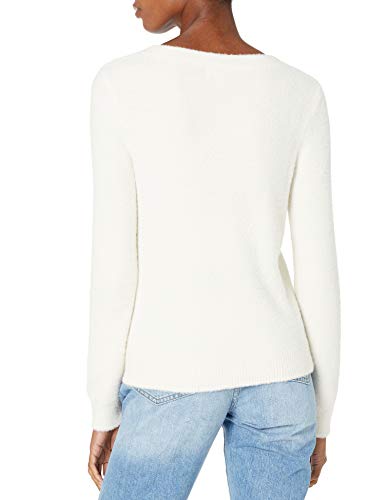 The Drop Women's Francine V-Neck Button Front Cozy Cardigan2