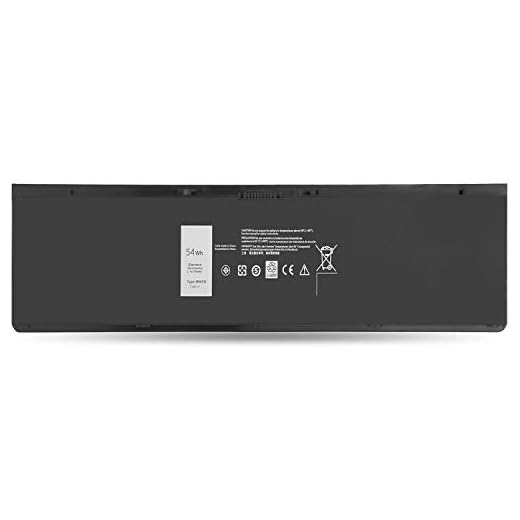 K KYUER High Capacity 7.4V 54Wh 3RNFD Laptopbatteri för Dell Latitude E7440 E7420 E7450 LED Ultrabook Notebook 34GKR 03RNFD V8XN3 G95J5 0909H5 5K1GW K8J43 CJW7D Notebook Laptop Replacement Battery