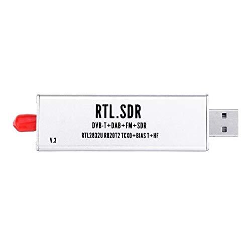 0.1MHz-1.7GHz TCXO RTL SDR Receiver R820t2 USB RTL-SDR Dongle with 0.5ppm TCXO SMA
