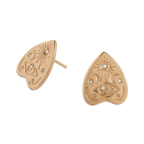 Alex and Ani Divination Statement Stud, Shiny Gold