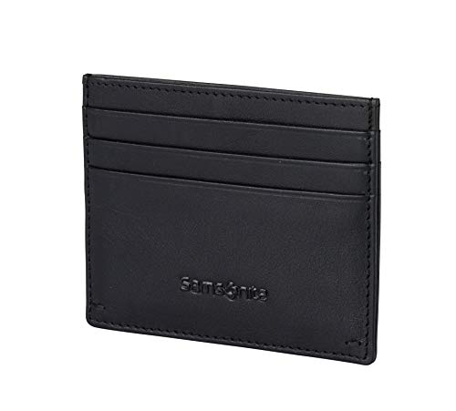 100 % Pelle Samsonite Success 2 SLG - Porta carte di credito, 10 cm, Nero (Black)