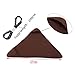 Compact Triangle Stool Cover for Outdoor Use with 2M Rope
