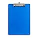 6 Pack Assorted Transparent Color Plastic Clipboards, 2.3mm Heavy Duty Board, Low Profile Clip, Clipboards for Classrooms, Offices, Restaurants, Doctor Offices, 6 Plastic Clipboard Pack