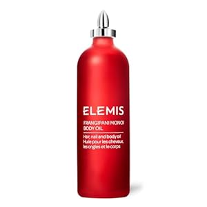 ELEMIS Frangipani Monoi Body Oil, 100ml – Luxurious, Ultra-Hydrating Body Oil, Deeply Nourish Condition & Soften Hair, Skin & Nails, Hydrating Face Oil for Dry Skin