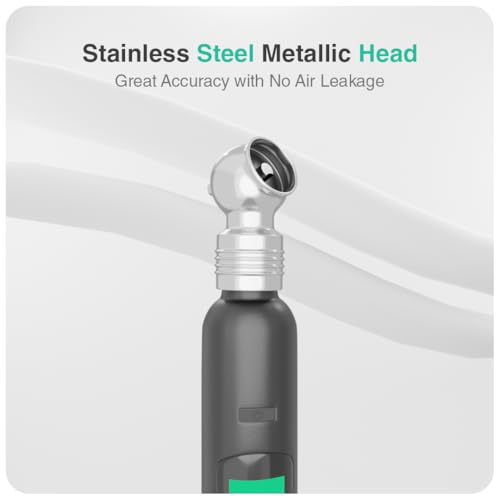 Image of Onelap TyreChek - Digital Tyre Pressure Gauge (Zinc Alloy Head) | 0-150 PSI | Suitable for Car, Truck, Bike, Bicycle with Backlight LCD