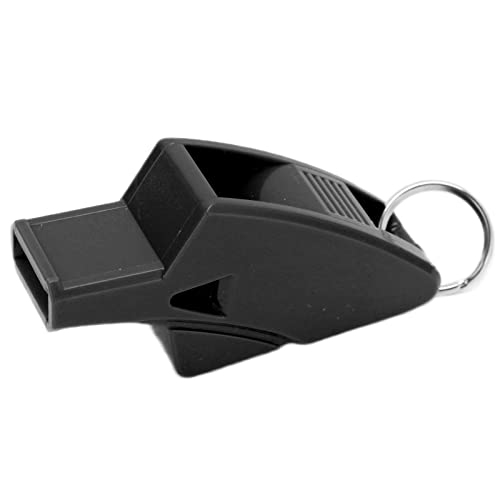 Silbato para árbitro Gonetre durable y portátil negro miniatura 2
