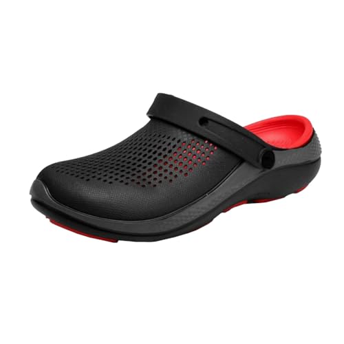 Sandalias abiertas de punta para hombre, zuecos deportivos casuales de EVA y calzado de conducir