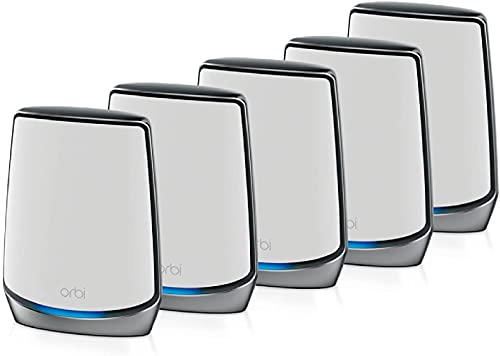 NETGEAR-Orbi-Mesh-WiF-6-RBK855-Sistema-tribanda-Compuesto-por-1-Router-y-4-Extensores-satelite-Cobertura-de-hasta-875-m-y-hasta-100-Dispositivos-AX6000-hasta-6-Gbps