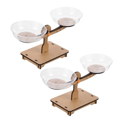 Veemoon Wooden Balance Scales for Preschool Science Activities