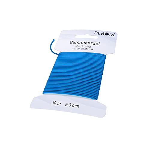 Perdix Gummikordel 3 mm, 10 m blau