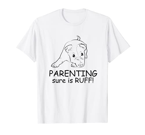 Jack Russell Dog Love-r Cute Funny Dog Mom T-Shirt, White