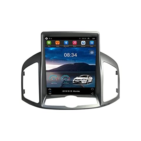 9.7 Inch Car Stereo Bluetooth Touch Screen Car Radio For Chevrolet Captiva 2012-2017 Android 10 Head Unit GPS Sat Nav Support CarPlay Android Auto Wifi 4G Mirror Link TPMS Built-in Cover