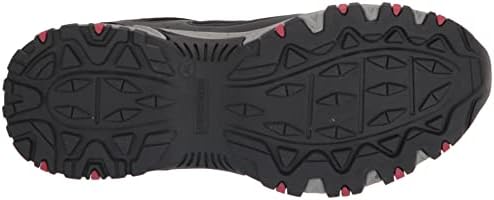 Skechers Men's Hillcrest Lace-up Sneaker Oxford, Black/Red, 10.5 | Image 3