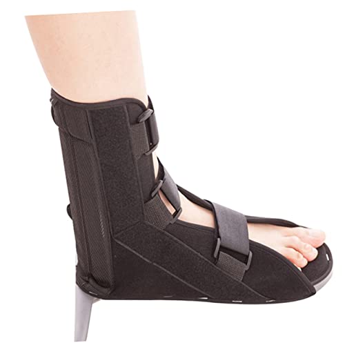 COLLBATH Sprains Boot Support Strain Care Fracture Cast Boots Leg Foot Supports Boot Foot Support Foot Stabiliser Boot Fixed Shoes Black