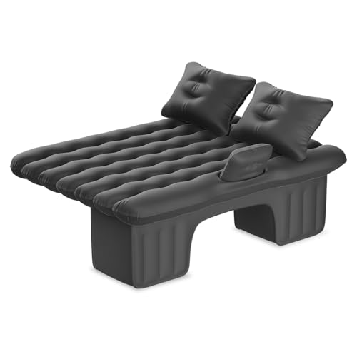Lifelong Car Inflator Bed with Pump & 2 Air Pillow- Air Bed for Car, Quick Inflatable Back Seat Bed, Portable Car Mattress, Compact Car Bed for Camping, Road Trip, Adults & Kids (LLCIB04, Black) (B0D9GVTB9S) Amazon Price History, Amazon Price Tracker