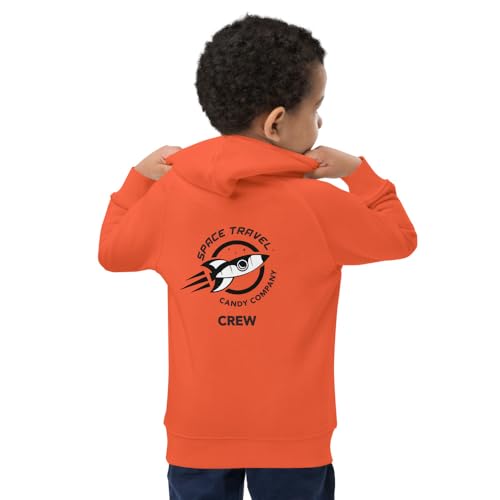 Space Travel Kids eco hoodie