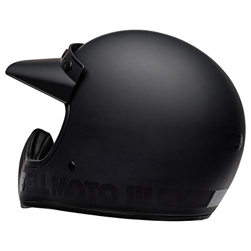 Bell Moto-3 Helmet (Matte/Gloss Black Classic - Large) #TOP5
