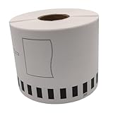 shamjina Continuous Labels Replaces Continuous Paper Tape DK-205 Printer Label Paper Roll for QL-500 550 700 710 800 1050 1060 Premium