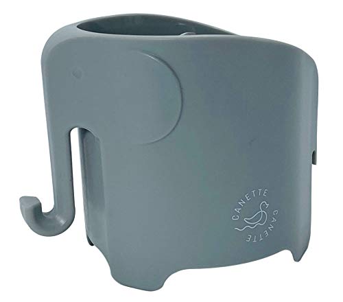 Canette Elephant Toothbrush Holder - Cute Organizer For Your Bathroom! Perfect Toothbrush Holder For Children, Helps Kids Love Brushing Teeth! (Grey) #TOP3