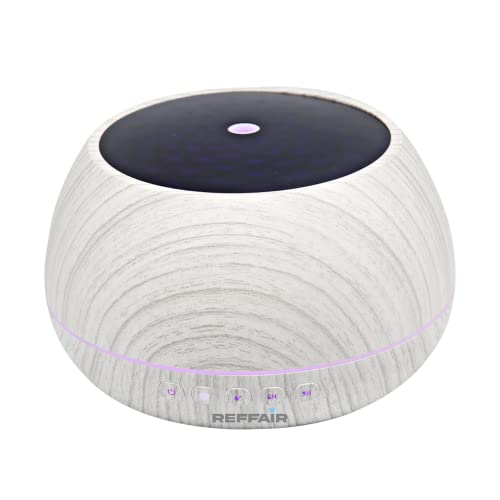Reffair Caligo 100 Essential Oil Diffuser, Humidifier with Bluetooth speaker | 1L Large Capacity | 7 LED Mood Lights | Perfect for Home Decor, Meditation & Relaxation