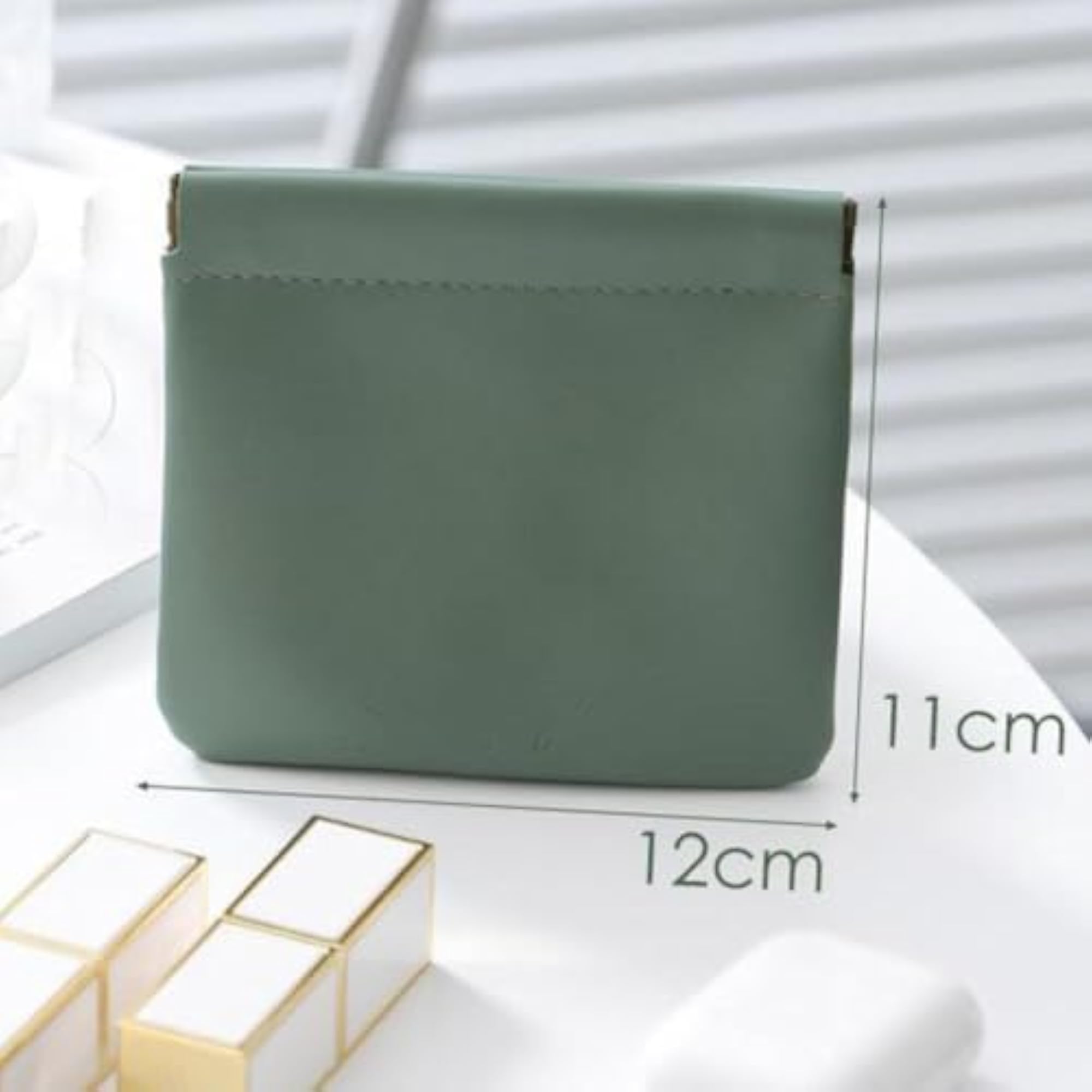 Pocket Cosmetic Bag Self Closing Wallet Multifunction