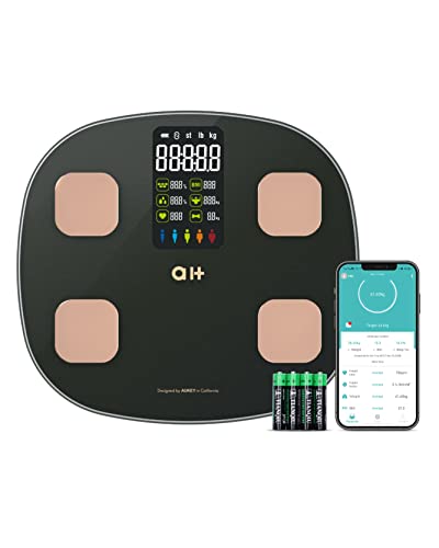 Pèse Personne Impédancemètre,Balance Connectée,Balance Pèse Personne,analyseur de composition corporelle avec application pour smartphone pour le poids corporel, la graisse, l'IMC, l'eau, le BMR Cover