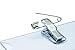 Durable Click-Fold Name Convex Badge with Combi Clip Transparent - Perfect for Events and Visitor Management - Pack of 25