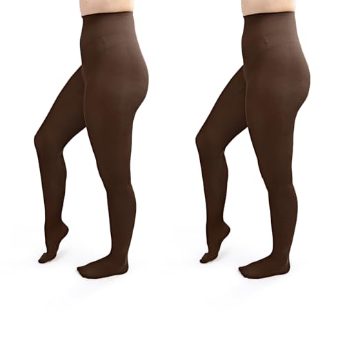 Image of Silky Toes Women's 60D Soft Opaque Tights 1-2 Pairs -Black White And Colored Stockings for Women