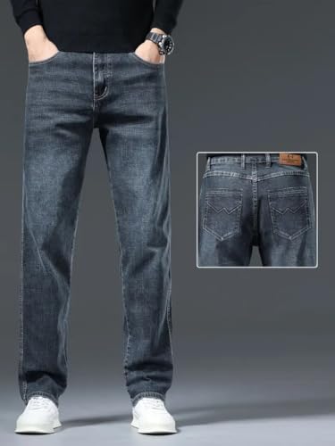 Image of GRECIILOOKS Men's Smart Fit Stretchable Jeans | Mid-Rise Stylish Denim Pants | Premium Casual Jean for Men |Regular Fit Pocket Jean's for Mans