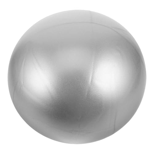 TOYANDONA Pelota De Yoga Pilates Pequeña Pelota De Ejercicio Bola De Yoga para Pequeña Pelota De Pilates De Pilates para Hacer Ejercicio Silver De Polivinilo