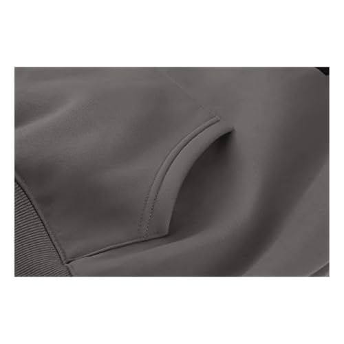 Unisex Basic Loose Hoodie Sweatshirt Long Sleeve Pocket Drop Shoulder Pullovers3