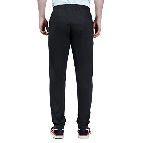Image of Trackpants for Men - Regular Fit, Cotton Hoisery, Ultra Soft, Comfortable, Lightweight, Ziper Pockets, Front Zip, Back Pocket, Solid Mnimal