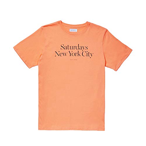 Amazon | Saturdays NYC サタデーズ ニューヨークシティ ロゴTシャツ