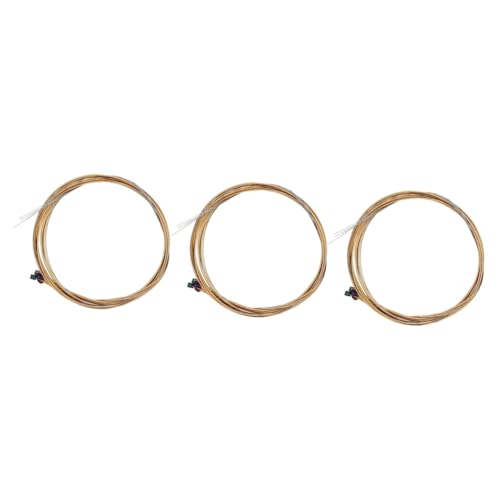 FAVOMOTO 3 Strings Sets Acoustic Guitar Strings String Instrument Part Guitar Set Guitar Kits Ballad Student Electric Guitar Strings