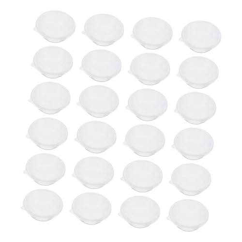 ZUNOXAZ 50セット 使い捨てプラスチックボウル蓋付き テイクアウト対応透明デザート容器 滑り止め設計持ち運び簡単 食品保存やスープ アイ