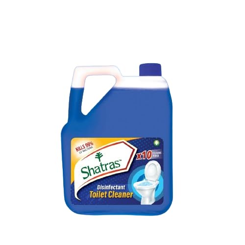 SHATRAS 5 Liter Toilet Cleaner, Kills 99.9% Of Germ With Sparkling Shine Floral Liquid Toilet Cleaner, Advanced Thicker Formula, Removes Toughest Stains, Provides Long Lasting Freshness (B0D2JC6K3F) Amazon Price History, Amazon Price Tracker