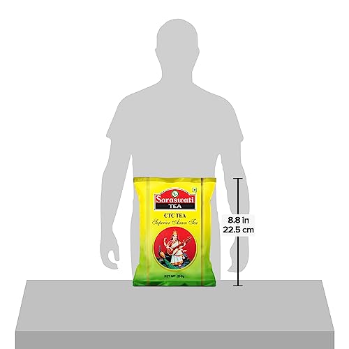 Image of Saraswati Tea P-C (250 Grams (Pack of 1), Unflavoured (Assam Dust))