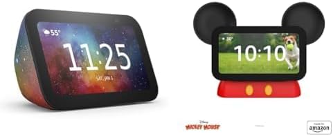 Echo Show 5 Kids Bundle: Includes Echo Show 5 (3rd Gen, 2023 release) Kids | Galaxy & Made For Amazon Disney Mickey Mouse Stand