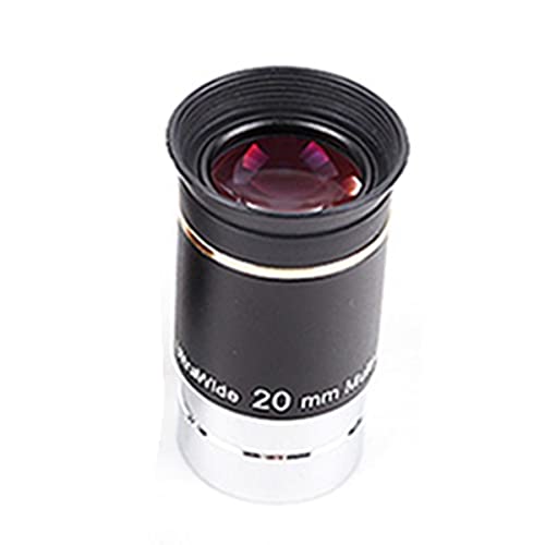 Microscope 6/9/15/20mm Wide Angle Eyepiece Astronomical Telescope Eyepiece 1.25 Inch(Ultra Wide 20mm)