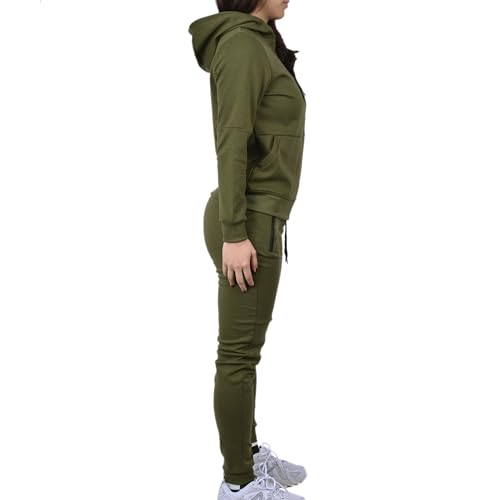Womens-Athletic-Sports-Casual-2-Piece-Solid-Color-Tracksuit-Hoodie-Jogger-Pants-Sweatsuit-Set 31KKKAczInL