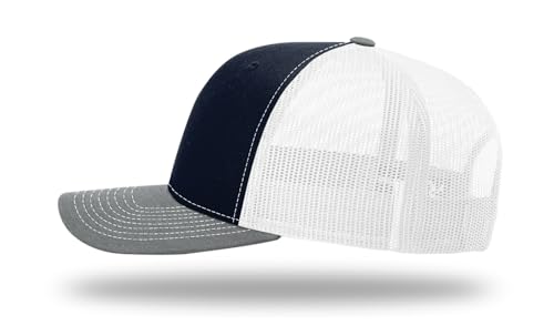 Image of Richardson 112 Trucker Hat - Premium Blank Baseball Cap, Adjustable Snapback Hat - Structured Six Panel Richardson Blank Hats