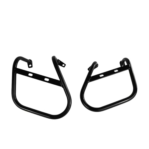 Support boîte moto KLX230S fixation sacoche acier renforcé